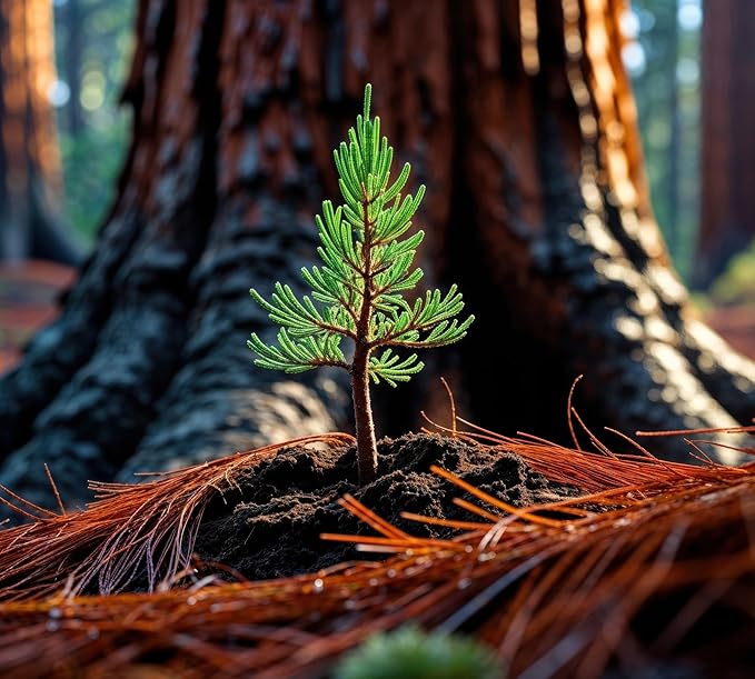 Dawn Redwood Tree Seedlings for Planting - Grow Giant Redwood Trees (10 Redwood Seedlings)