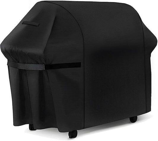 LBTING Grill Cover, 75-inch Heavy Duty 300D Oxford Waterproof Windproof UV Resistant BBQ Gas Grill Cover for Outdoor Barbecue Fit Most Brands Weber, Brinkmann, Char Broil, Holland