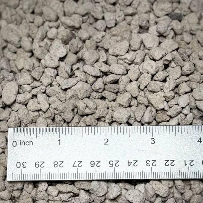 Horticultural Pumice for Plants, Natural Pumice Stone Soil Amendment, 3/8-1/4 inch, Made in USA (20 quarts - 18 lbs)