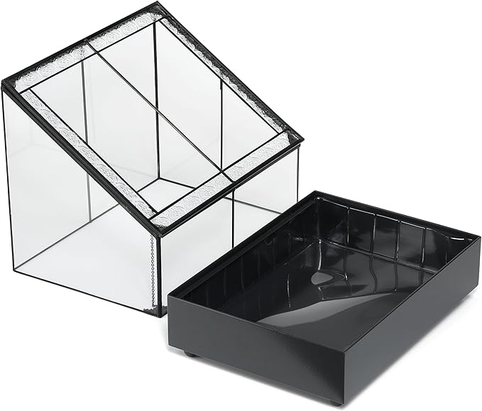 H Potter Terrarium Wardian Case Plant Container Succulent Planter Fairy Garden Display Case WAR153