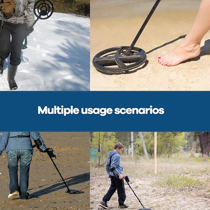 Sand Scoop for Metal Detecting, Heavy Duty Detector Scoop, Long Handle Stainless Steel Detecting Tool,Metal Shovel