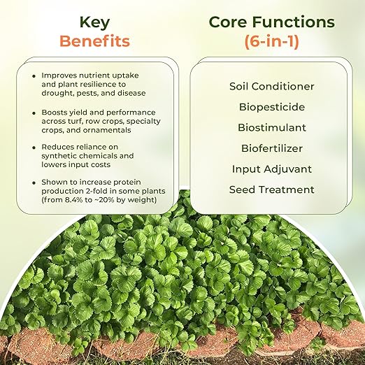 Complete Plant Care Liquid Soil Conditioner – Improve Lawn & Garden Health - Versatile Soil Conditioner for Lawns & Gardens - Simple Lawn and Garden Solutions - 1 Qt.