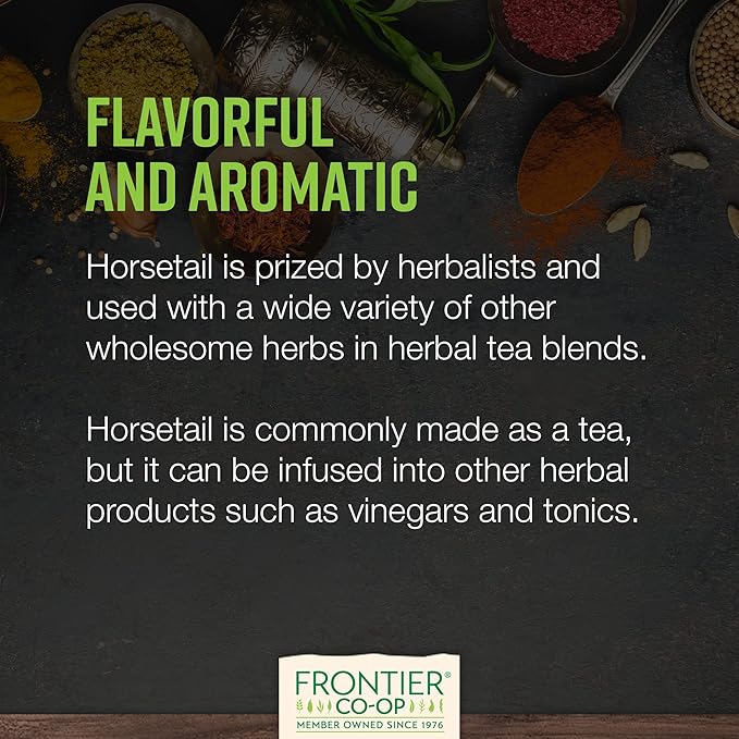 Frontier Co-op Organic Cut & Sifted Horsetail Herb 1lb
