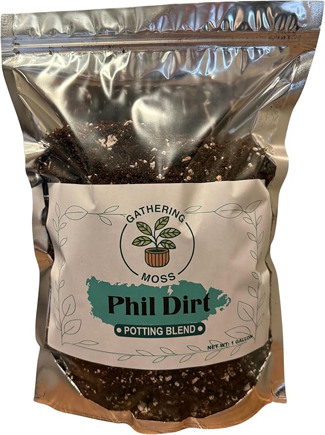 Phil Dirt – Premium Houseplant Potting Mix, 1 Gallon Bag