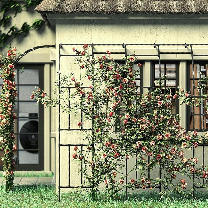 Garden Arch connectors - Length: 15.5 inches, Suitable for Pipe Diameter: 0.78 inches,Connect with a Garden Arch to Form a Garden Promenade