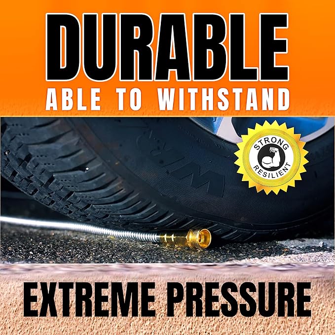 Tardigrade Metal Garden Hose 100 FT, Heavy Duty 304 Stainless Steel Water Hoses, Unmatched Durability, Flexible, No Kink & Tangle, Lightweight, Pet & Rust Proof for Outdoor Lawn Yard