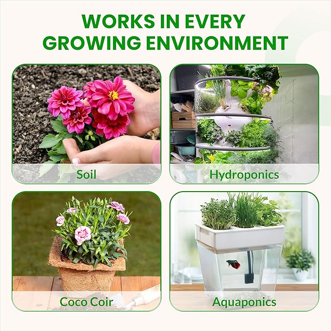 Humboldts Secret Flower Stacker | 0-7-5 Bloom Booster with Vitamin B1 | High Phosphorus Potassium Flowering Nutrients | Potting Soil Hydroponics Coco | Indoor & Outdoor Plants | 8 Ounce