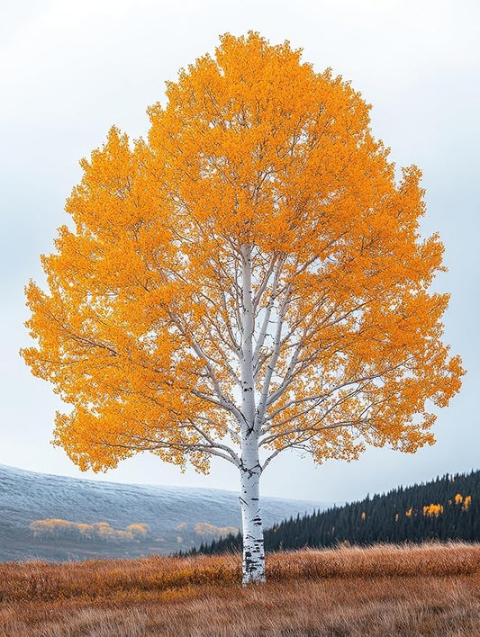 Quaking Aspen Tree Seedlings for Planting - Beautiful Bark and Leaves< Great Landscape or Shade Tree (3 Seedlings)