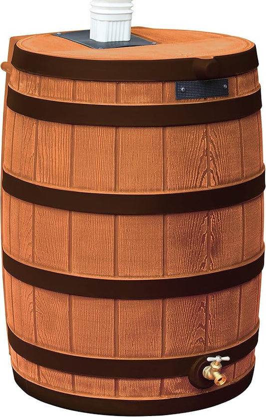 Good Ideas RW40-DR-TC Rain Wizard 40-Gallon Darkened Ribs, Terra Cotta